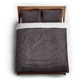 Terlingua Amethyst & Cobalt queen - cotton - White Backing