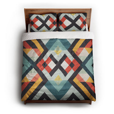 Sonora Multicolor queen - cotton - White Backing