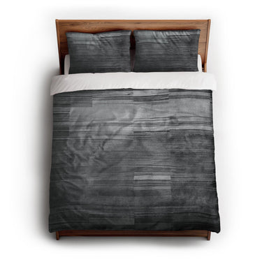 Astrid Grey queen - cotton - White Backing