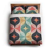 Maxine Multicolor queen - cotton - White Backing