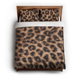 Cheetah Hide Print queen - cotton - White Backing
