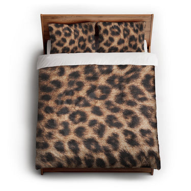 Cheetah Hide Print queen - cotton - White Backing