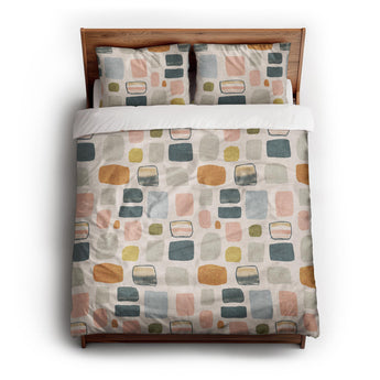 Calliope Ivory Multicolor Duvet Cover