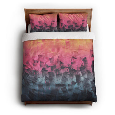 Caspian Multicolor queen - cotton - White Backing