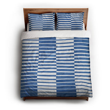 Spectra Blue queen - cotton - White Backing