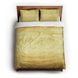 Jacinda Watercolor Yellow Ombre queen - cotton - White Backing