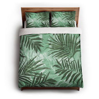 Florian Green Duvet Cover