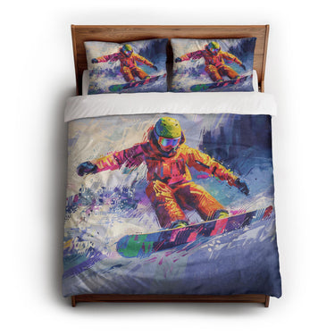 Dreamwave Snowboarder queen - cotton - White Backing