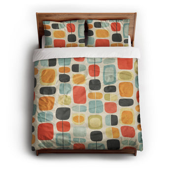 Galosh Multicolor Duvet Cover