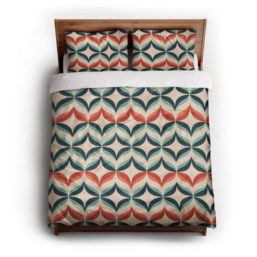 Jasper Blue & Red queen - cotton - White Backing