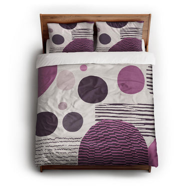 Charl Violet queen - cotton - White Backing