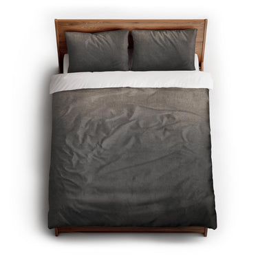 Kieran Watercolor Greige Ombre queen - cotton - White Backing