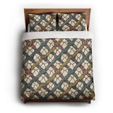 Naval Rope Multicolor queen - cotton - White Backing