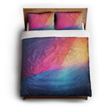 Escaping Light Multicolor queen - cotton - White Backing