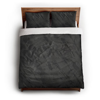 Hurley Splatter Dye Grey Duvet Cover