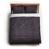 Kiva Purple queen - cotton - White Backing