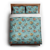 Lazy River queen - cotton - White Backing