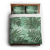 Florian Green queen - cotton - White Backing