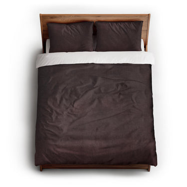 Keanu Watercolor Deep Red Ombré queen - cotton - White Backing