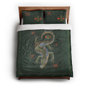 Hungry Alligator Duvet Cover