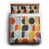 Otto Multicolor queen - cotton - White Backing