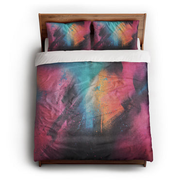 Ashley Multicolor queen - cotton - White Backing