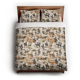 Desert Cowboys queen - cotton - White Backing