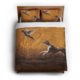 That Dog'll Hunt Orange queen - cotton - White Backing