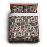 Harmon Surreal Chess queen - cotton - White Backing