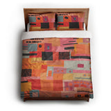 Nadia Multicolor queen - cotton - White Backing