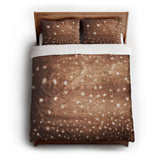 Deer Hide Print queen - cotton - White Backing
