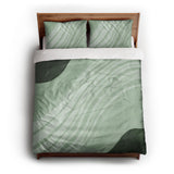 Elowin Green queen - cotton - White Backing