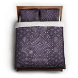 Durand Royal Purple queen - cotton - White Backing