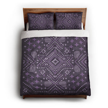 Durand Royal Purple queen - cotton - White Backing