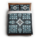 Remy Navy Blue queen - cotton - White Backing
