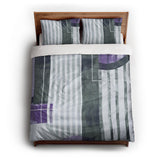 Gordian Purple queen - cotton - White Backing