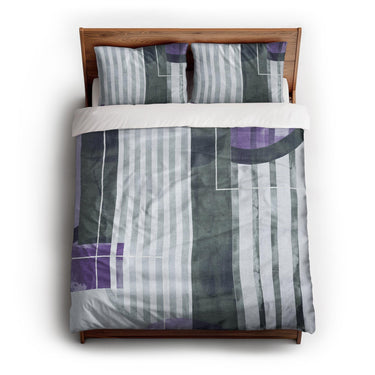 Gordian Purple queen - cotton - White Backing