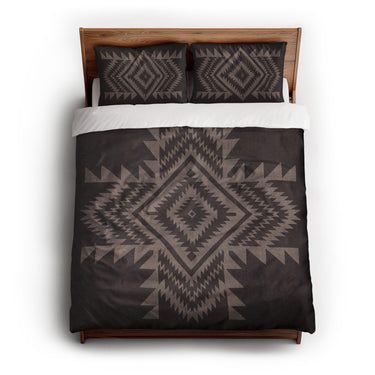 Reyno Neutral & Brown queen - cotton - White Backing
