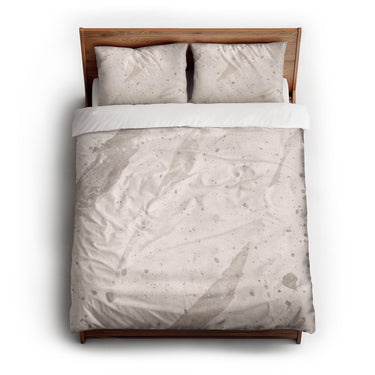 Stephanie Ivory Monotone queen - cotton - White Backing