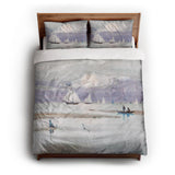 Coming of the Tide by Louis K Harlow queen - cotton - White Backing