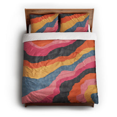 Demorrin Multicolor queen - cotton - White Backing