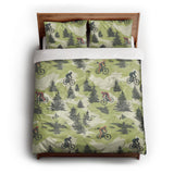Mountain Bike Park queen - cotton - White Backing
