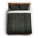 Felix Bleach Dye Olive Green queen - cotton - White Backing
