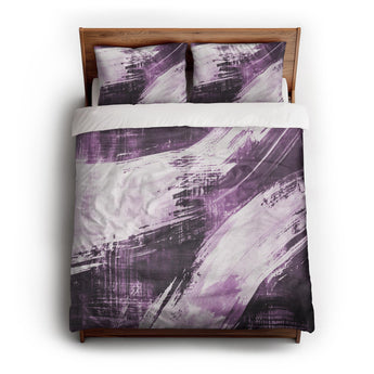 Emil Royal Purple Duvet Cover
