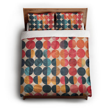 Arpeggio Polychrome queen - cotton - White Backing
