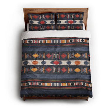Tonopah Denim Blue queen - cotton - White Backing