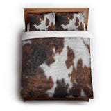 Cowhide Print queen - cotton - White Backing