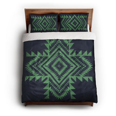 Reyno Kelly & Navy queen - cotton - White Backing