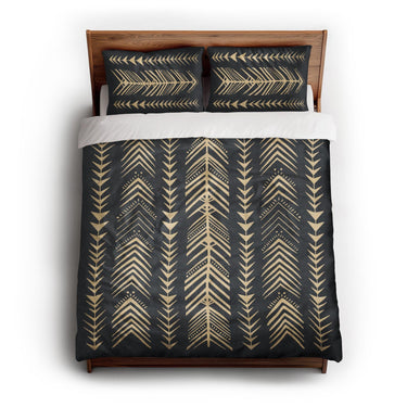 Yokanna Navy & Ivory queen - cotton - White Backing