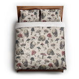 Death Caps queen - cotton - White Backing